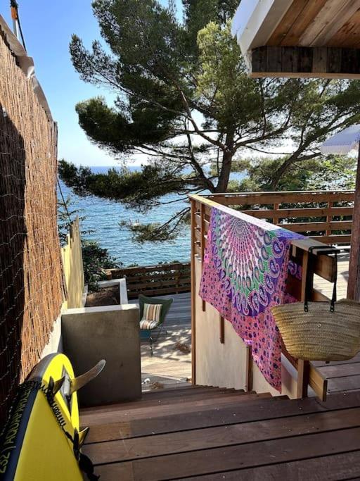 Cabanon Moderne, Les Pieds Dans L'Eau, 2 Chambres Le Pradet Exterior photo