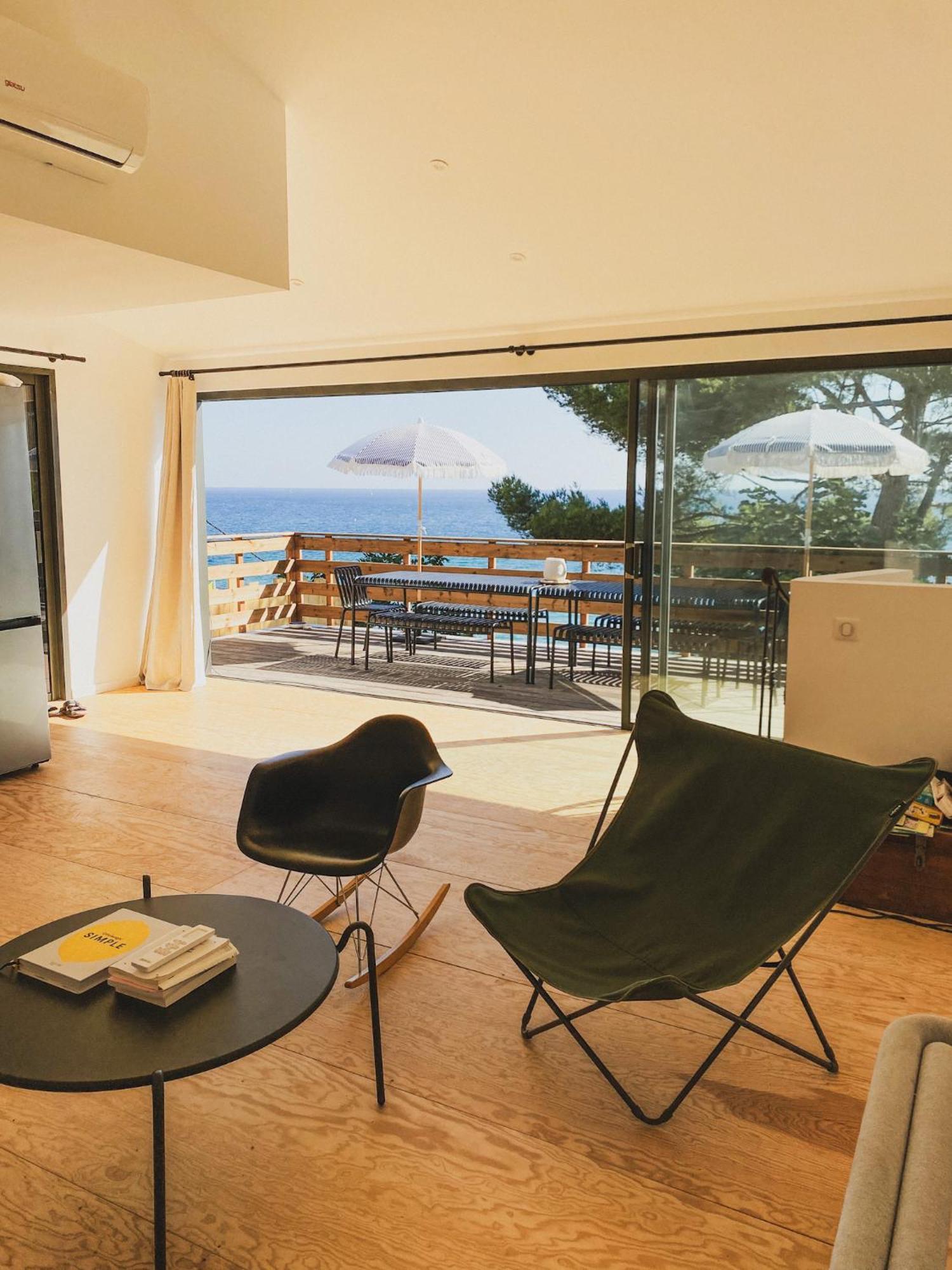 Cabanon Moderne, Les Pieds Dans L'Eau, 2 Chambres Le Pradet Exterior photo