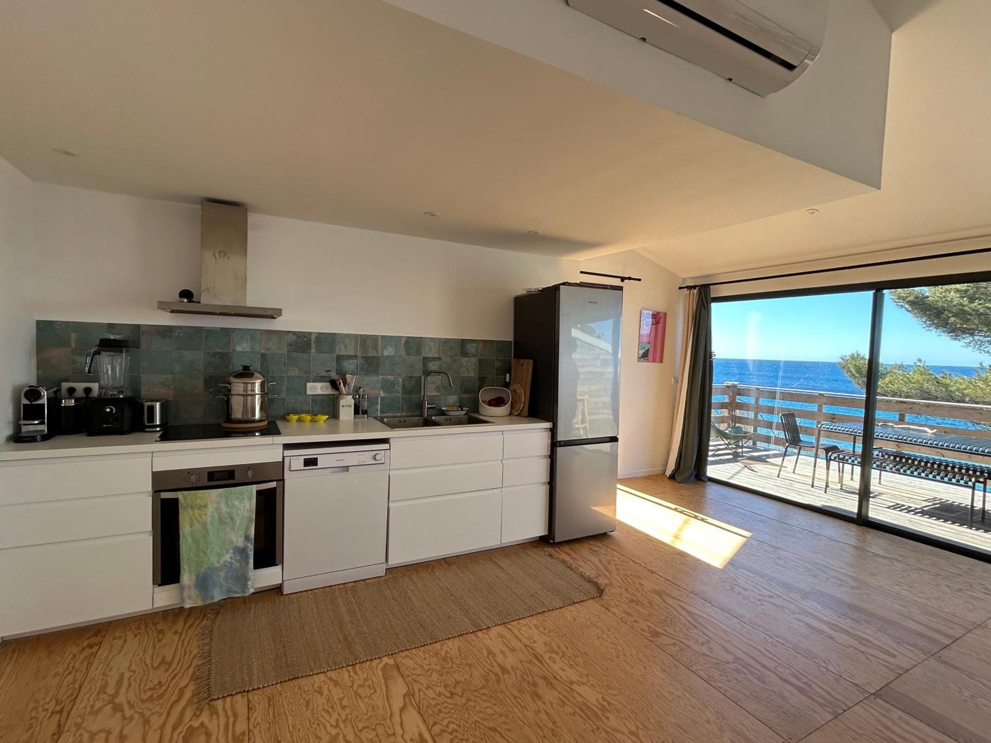 Cabanon Moderne, Les Pieds Dans L'Eau, 2 Chambres Le Pradet Exterior photo